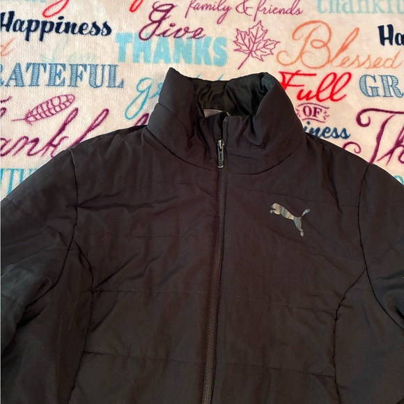 Puma Wonen’s Black Jacket. Size large. - Picture 3 of 8